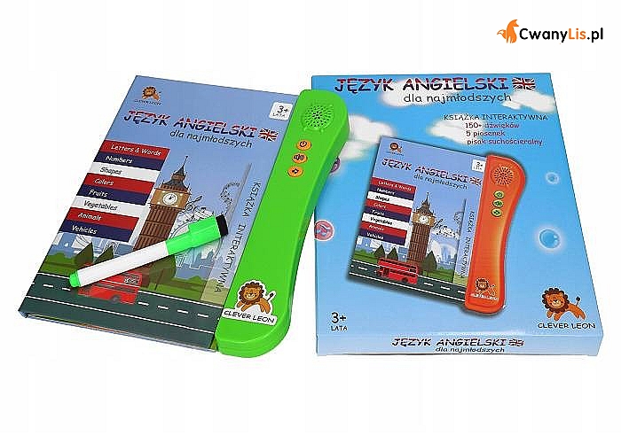 Książka interaktywna dla dzieci sprawi, że nauka języka angielskiego będzie przyjemnością i świetną zabawą