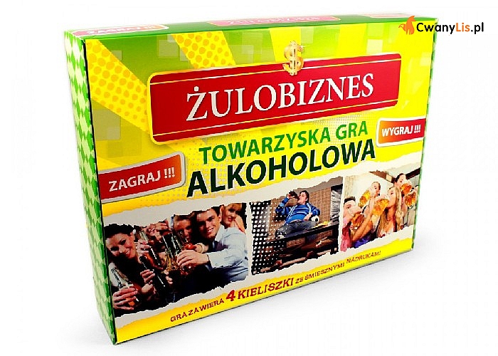 Alkoholowa gra towarzyska! Zagraj ze znajomymi w Żulobiznes!