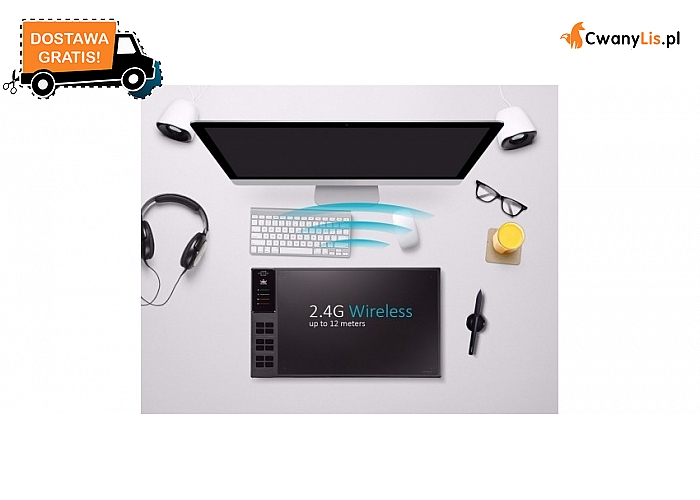 Tablet PC! system Android, aparat 2MP, Ekran 10,1 cala, waga 1 kg."