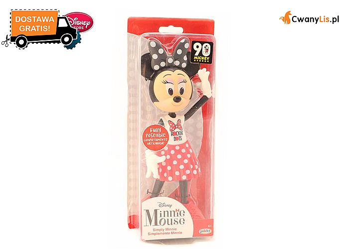 Oryginalna Minnie Mouse! Disneyowska postać w 4 wariantach do wyboru