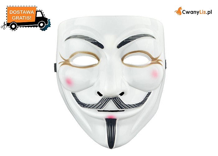 Vendetta? Anonymous? Kultowa maska może być Twoja!