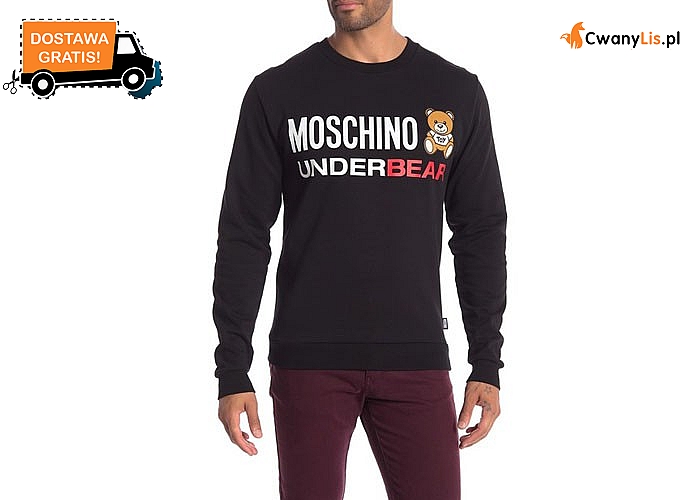 Idealna na jesień! Bluza męska Moschino! Doskonałe wykonanie! Komfortowa i stylowa!