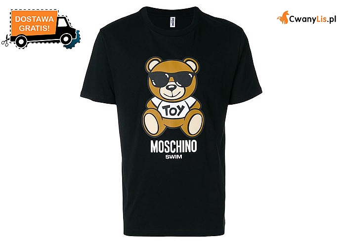 Stylowe męskie wydanie! Koszulka Moschino w dwóch kolorach do wyboru