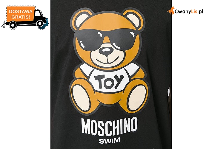 Stylowe męskie wydanie! Koszulka Moschino w dwóch kolorach do wyboru