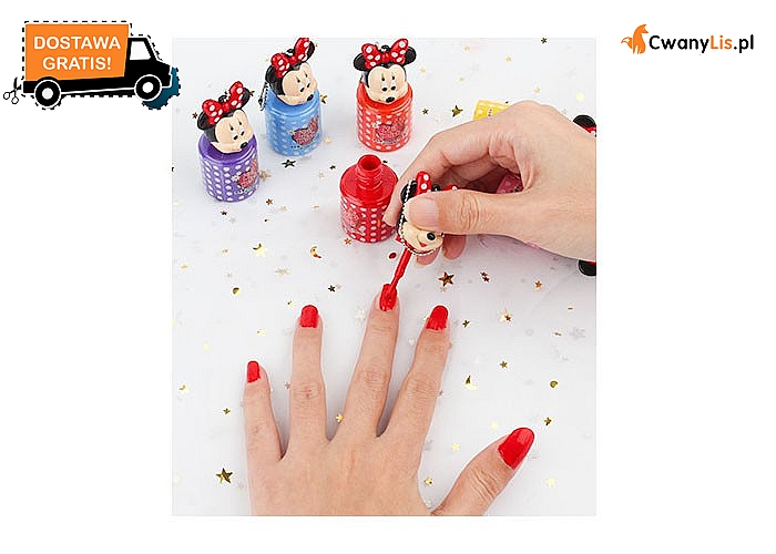 Rozpuszczalny lakier dla paznokci dla małych modnisi! Kolor wysyłany losowo.