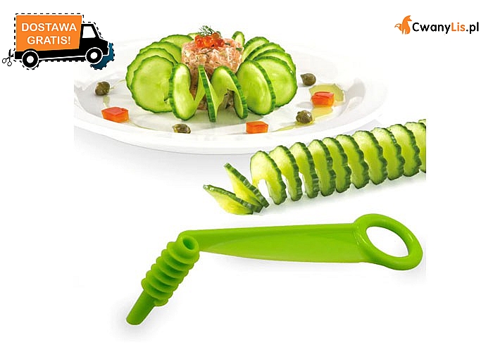 Wyczaruj niesamowite i kreatywne dania! Spirala do warzyw, która pomoże w przygotowaniu ciekawych wzorów!