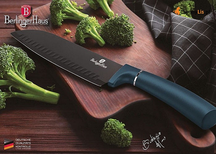Zestaw noży kuchennych w stylowym stojaku sprawia, że przygotowywanie posiłków jest szybsze, łatwiejsze i wydajniejsze