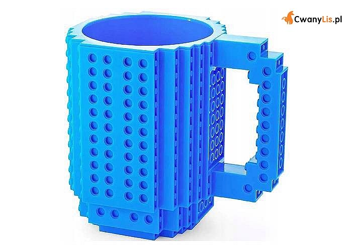Kubek daje ogromne możliwości dla naszej kreatywności, idealny prezent dla każdego fana klocków LEGO