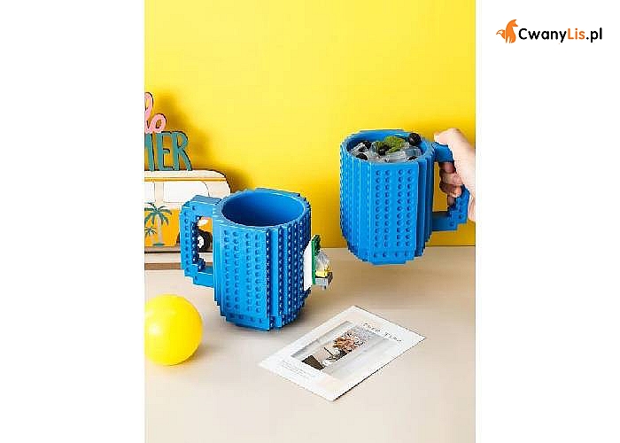Kubek daje ogromne możliwości dla naszej kreatywności, idealny prezent dla każdego fana klocków LEGO