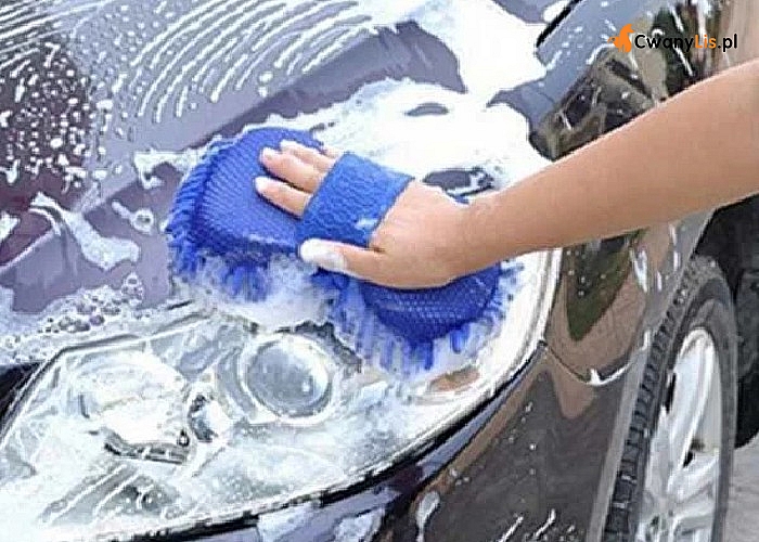 Idealna do kurzu jak i do mycia czy polerowania. Rękawica z frędzlami doskonała do czyszczenia samochodu.