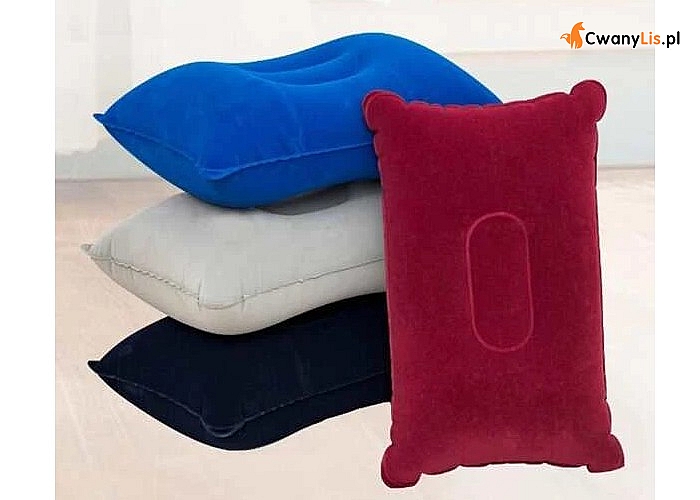Poduszka nadmuchiwana zapewni komfortowy wypoczynek podczas podróży lub wyprawy survivalowej