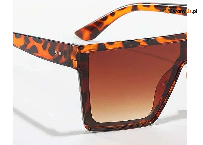 Kwadratowe okulary przeciwsłoneczne damskie dopasowane do letnich trendów