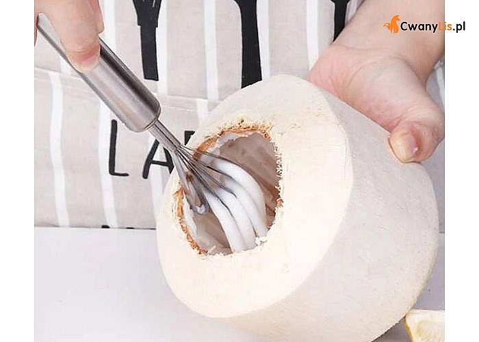 Ręczny skrobak do kokosów ze stali nierdzewnej