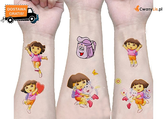 Zmywalne tatuaże dziecięce! Szybka aplikacja i wiele radości!