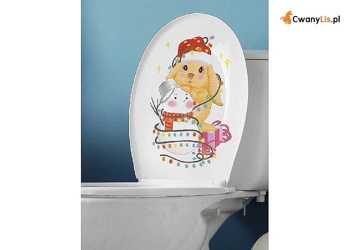 Nawet toaleta może zachwycać dekoracjami! Naklejki na toaletę
