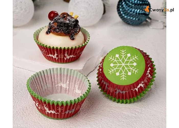 Zachwyć świątecznymi wypiekami! Ozdobne foremki na muffinki.