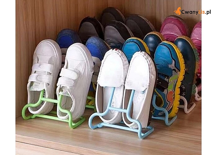 Zorganizuj przestrzeń! Plastikowy stojak na buty.