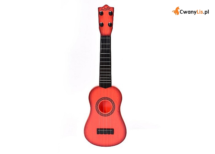 Kolorowe instrumenty wykonane z trwałego tworzywa- perkusja i ukulele